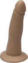 Ylva & Dite - Eros - Realistische Siliconen dildo - Made in Holland - beige Cappuccino