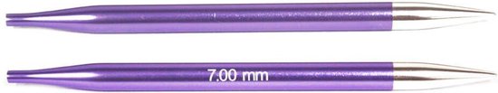 Aiguilles circulaires interchangeables KnitPro Zing 7 mm