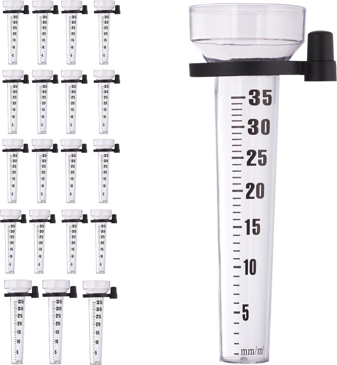 Pluviomètre à Cône Mesure Piquet Précipitations Ja... – Grandado