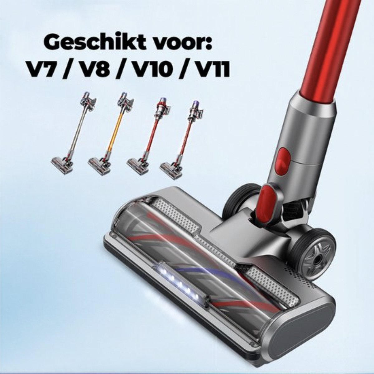Huishaven - Brosse rotative motorisée - Compatible avec Dyson V7 V8 V10 V11  V15 -... | bol.com