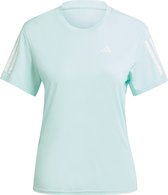adidas Performance Own the Run T-shirt - Dames - Turquoise- 2XS