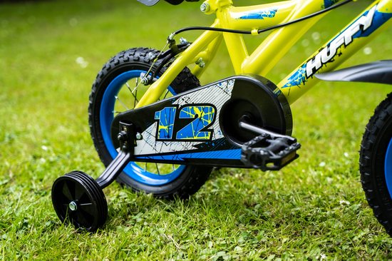 Huffy Pro Thunder 12 Inch Jongenfiets Geel BMX 3-5 jaar Kinderfiets Voor jongens en meisjes van Huffy — afbeelding 2
