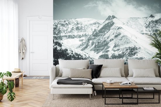 Fotobehang Winter In De Bergen - Vliesbehang - 368 x 254 cm