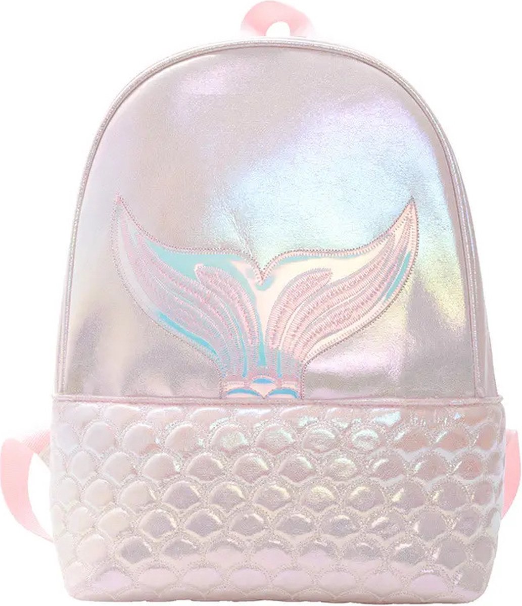 Zeemeermin Rugzak Meisje – Roze Kinder Rugtas – Schooltas Peuter & Kleuter – ca. 9L – 2-8 Jaar