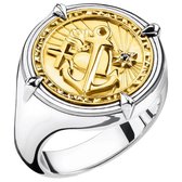 Thomas Sabo - Unisex Ring - 750 / - geel goud - zirconia - TR2246-849-39-48