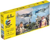 1:72 Heller 52329 Normandy Air War - 2 Planes and Figures - Starter Kit Plastic Modelbouwpakket