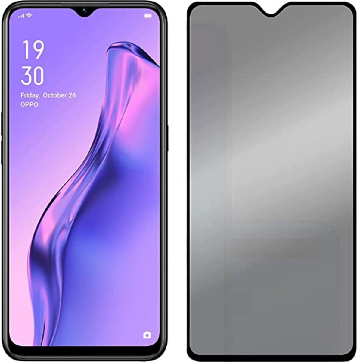 Beschermlaagje - Privacy Glass - Screenprotector - Voor Samsung Galaxy A03s