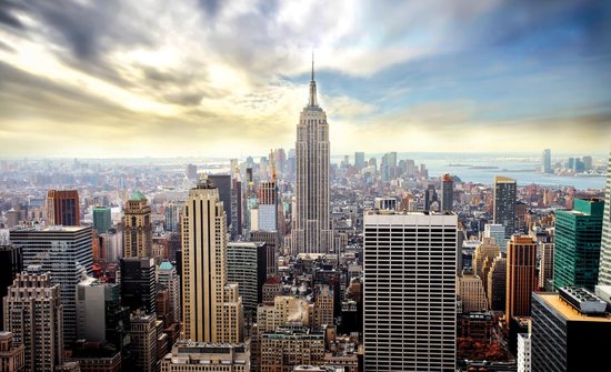 City Skyline Empire State New York Photo Wallcovering