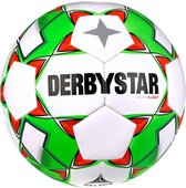 Derbystar Voetbal Junior S-Light V23 maat 5 wit groen rood