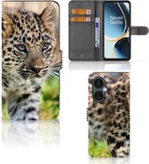 GSM Hoesje OnePlus Nord CE 3 Lite Beschermhoesje met foto Baby Luipaard