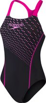 Speedo Medley Logo 1 pièce maillot de bain sport femme Zwart/violet - taille 36