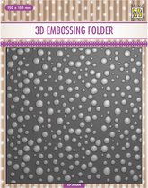 EF3D064 - Nellie Snellen 3D Embossing Folders Snow - embossingfolder sneeuw
