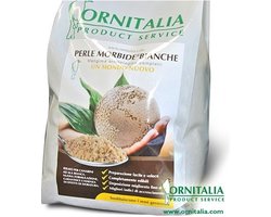 Perle morbide bianche vervanger voor kiemzaad 1KG - Te gebruiken in het eivoer