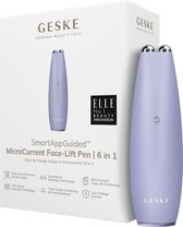 GESKE | SmartAppGuided™ MicroCurrent Face-Lift Pen | 6 in 1 | Tools voor huidverzorging | Anti-aging apparaat | Facelift | Jonge huid zonder rimpels | Gezichtsapparaat