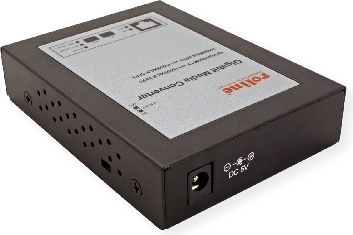 ROLINE Gigabit Converter,RJ-45 - Mini GBIC