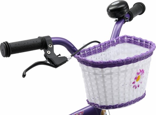 Bikestar kinderfiets Classic 20 inch lila/wit van Bikestar — afbeelding 3
