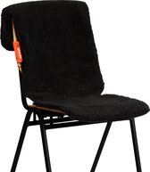 Stoov Warmtedeken - Big Hug - Duurzaam & Draadloos - Infrarood warmtedeken - Verwarmd stoelkleed - 40x110 cm - Woolly - Black - Standaard Batterij