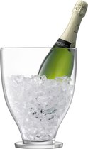 L.S.A. - Epoque Champagnekoeler 26,5 cm - Glas - Transparant