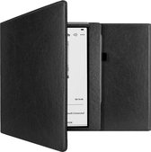 Hoesje geschikt voor Kobo Elipsa 2E E-reader - iMoshion Vegan Leather Bookcase - Zwart
