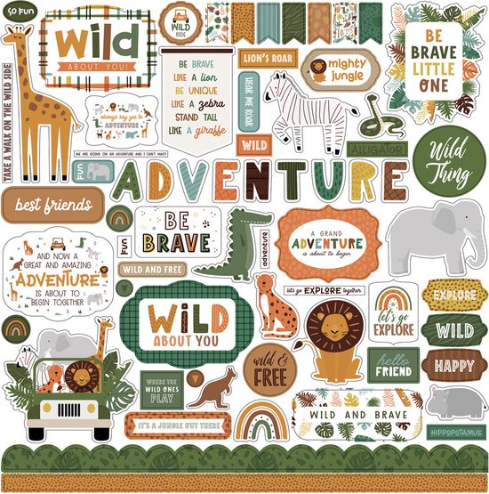 Echo Park - Kit de collection Little Explorer 12x12 pouces (LE320016)