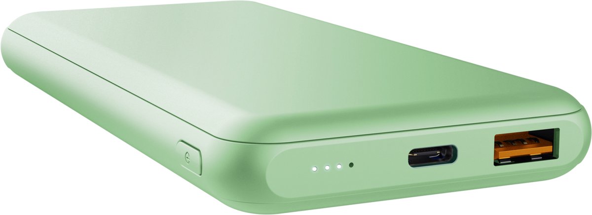 Trust Redoh - Powerbank - 10.000 mAh - USB A/USB C - Quick Charge - Groen