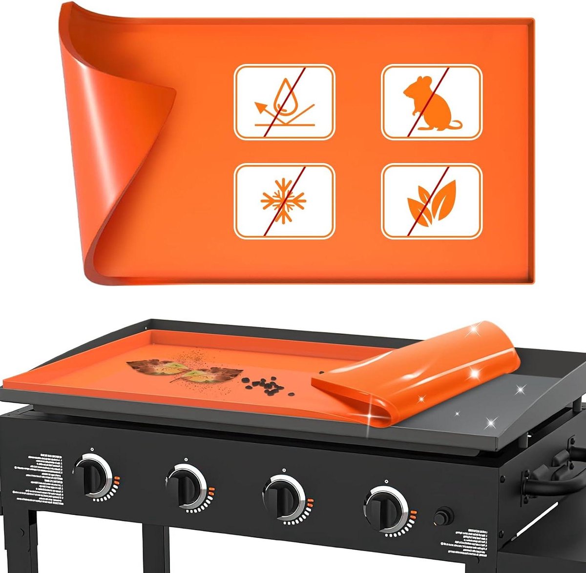 Siliconen Bakplaat Mat voor 36 Inch Oven - Antiaanbak Bakmat