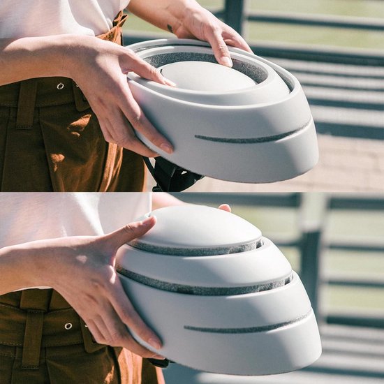 GIST Primo Fahrradhelm Unisex – Schwarz/Weiß, Größe L-XL, Mit In-Molding, 16 Belüftungslöcher, Made In Italy