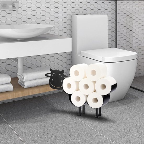 Mieren-toiletrolhouder, set van 2 outdoor toiletrolhouders, grappige