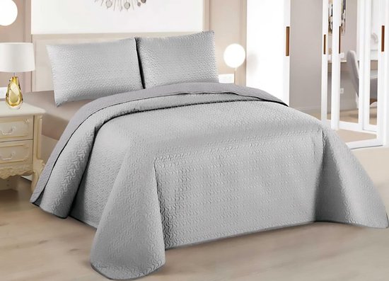 Martina Home Sprei Bouti Diamond 90, antracietgrijs