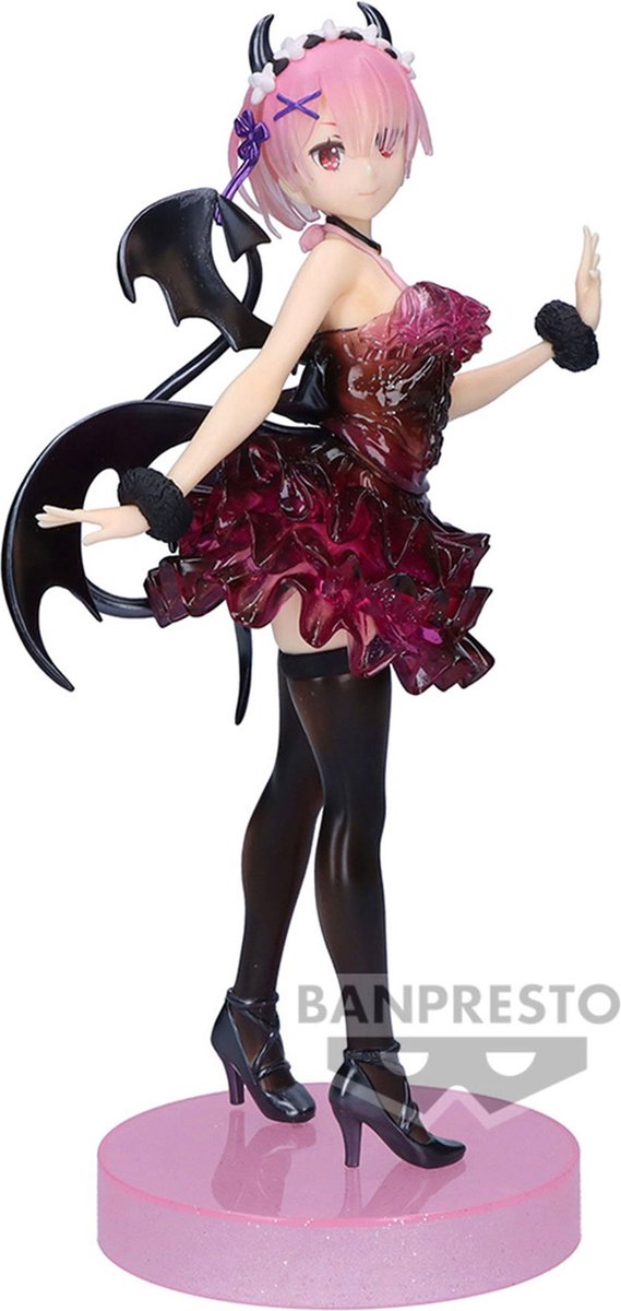 Re:ZERO - Starting Life in Another World - Espresto Clear & Dressy - RAM Special Color Ver. Statue 22cm