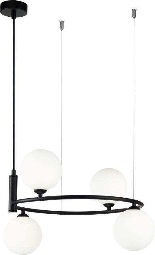 Maytoni - Lampe Suspendue Ring - Zwart