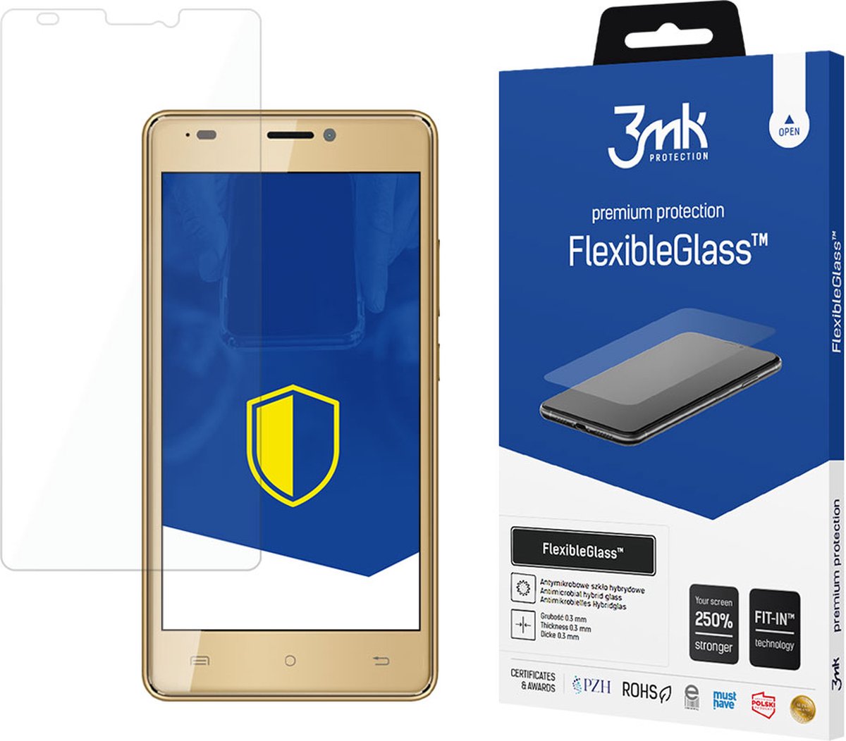 CUBOT H3 - 3mk FlexibleGlass