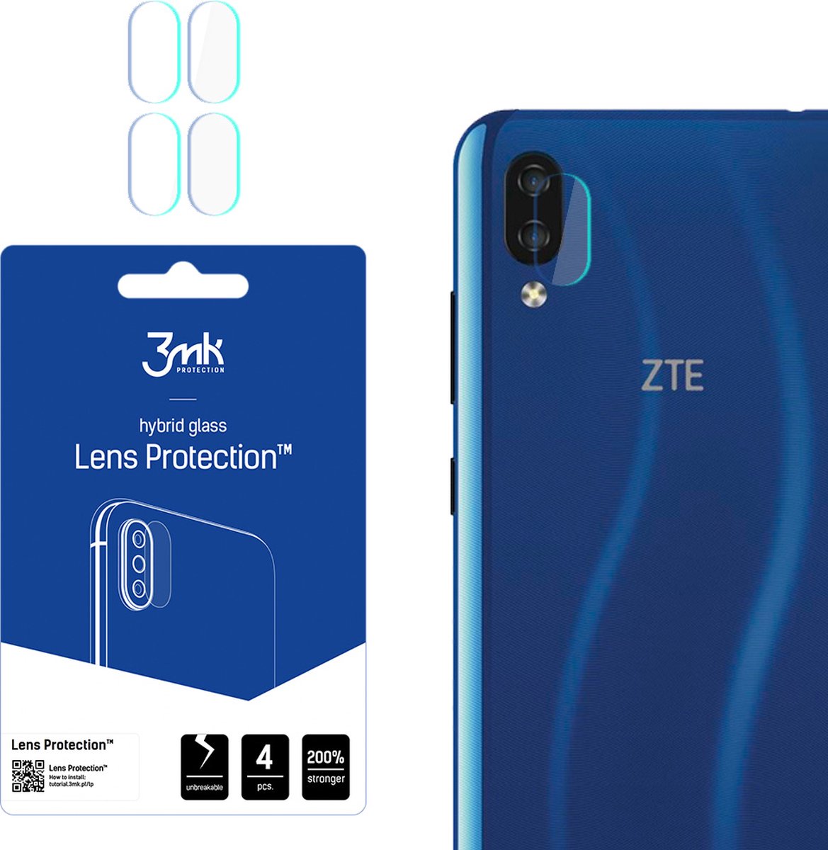 ZTE Blade A5 2020 - 3mk Lens Protection