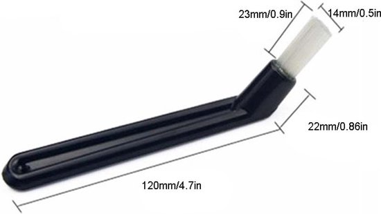 CHPN - Brosse pour machine à café - Brosse de nettoyage pour machine à café - Brosse de groupe - Brosse de nettoyage - Accessoires barista - Outils Barista- Barista maison - Nettoyage machine à Café