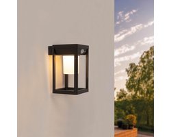 Ledvion LED Solar Wandlamp 2.2W 3000K IP44 Zwart