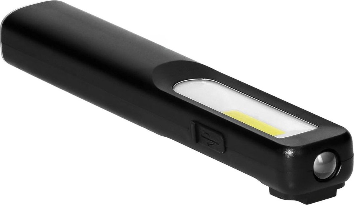 Equivera Militaire Zaklamp - Zaklamp LED Oplaadbaar - Meerdere Standen - Waterdicht - voor Thuis, Kamperen, Noodgevallen