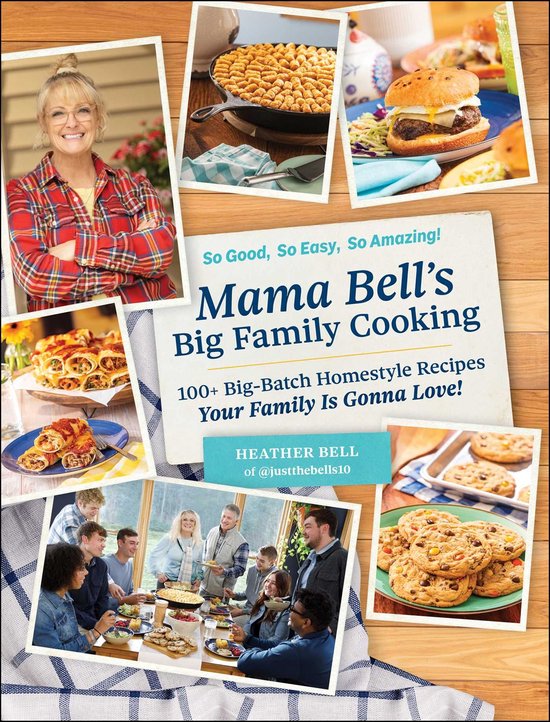 Mama Bell's Big Family Cooking - cover