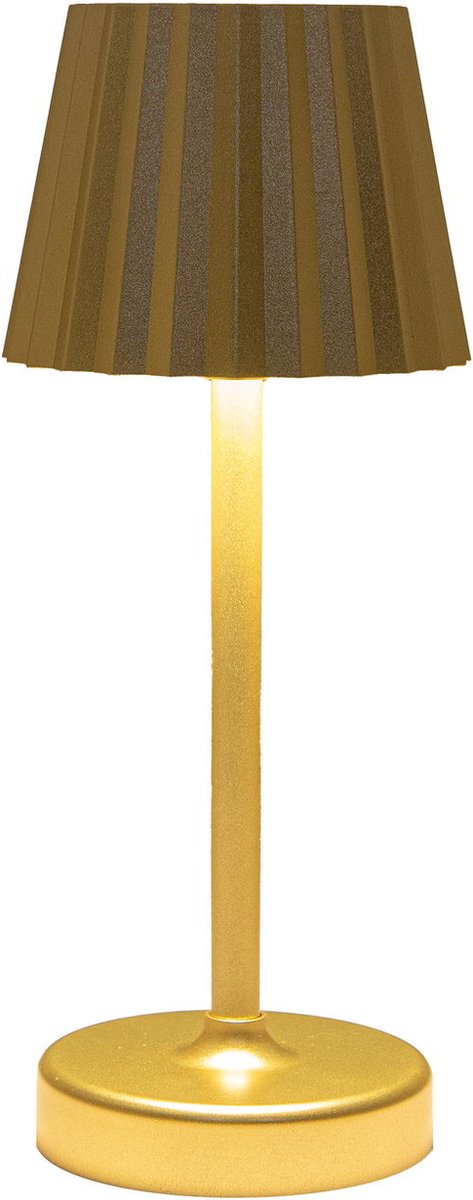 Annas collection - Draadloze tafellamp warm wit dimbaar led inclus...