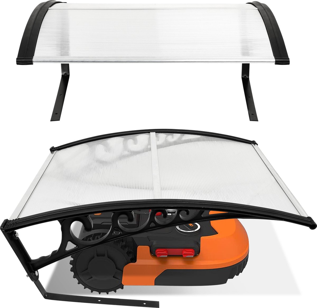 Grasmaaier garage Beschermt robotmaaier dak Robomove Carport accessoires Beschermhoes