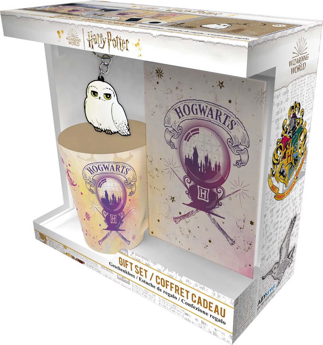 Harry Potter Hogwarts - Geschenk-Set Fanpakket meerkleurig