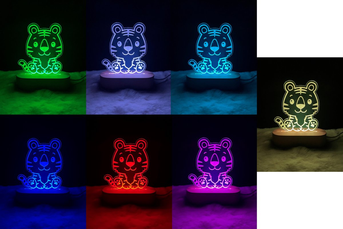 Nachtlampje - Nachtlampje kinderen - Nachtlampje baby - Nachtlampjes - Nachtlamp - Tafellamp - Bedlamp - Nachtlampje volwassenen - Babykamer - Kinderkamer accessoires - Tafellamp slaapkamer - Nachtkast lamp