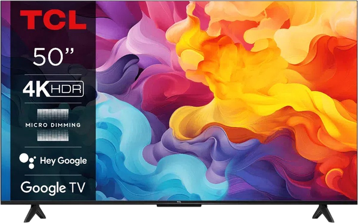 TCL 50V6B tv 127 cm (50") 4K Ultra HD Smart TV Wifi Titanium 270 cd/m²