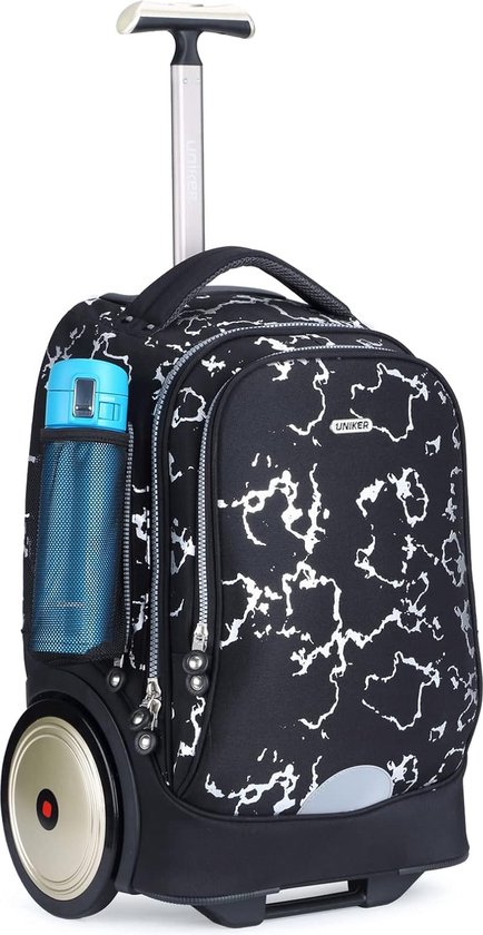 Sac à dos trolley à roulettes jusqu'à 14 pouces, valise et porte