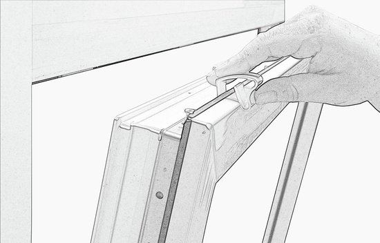 SOLUNA Aluminium verduisterende jaloezie 25 mm wit 110x170 cm kopen