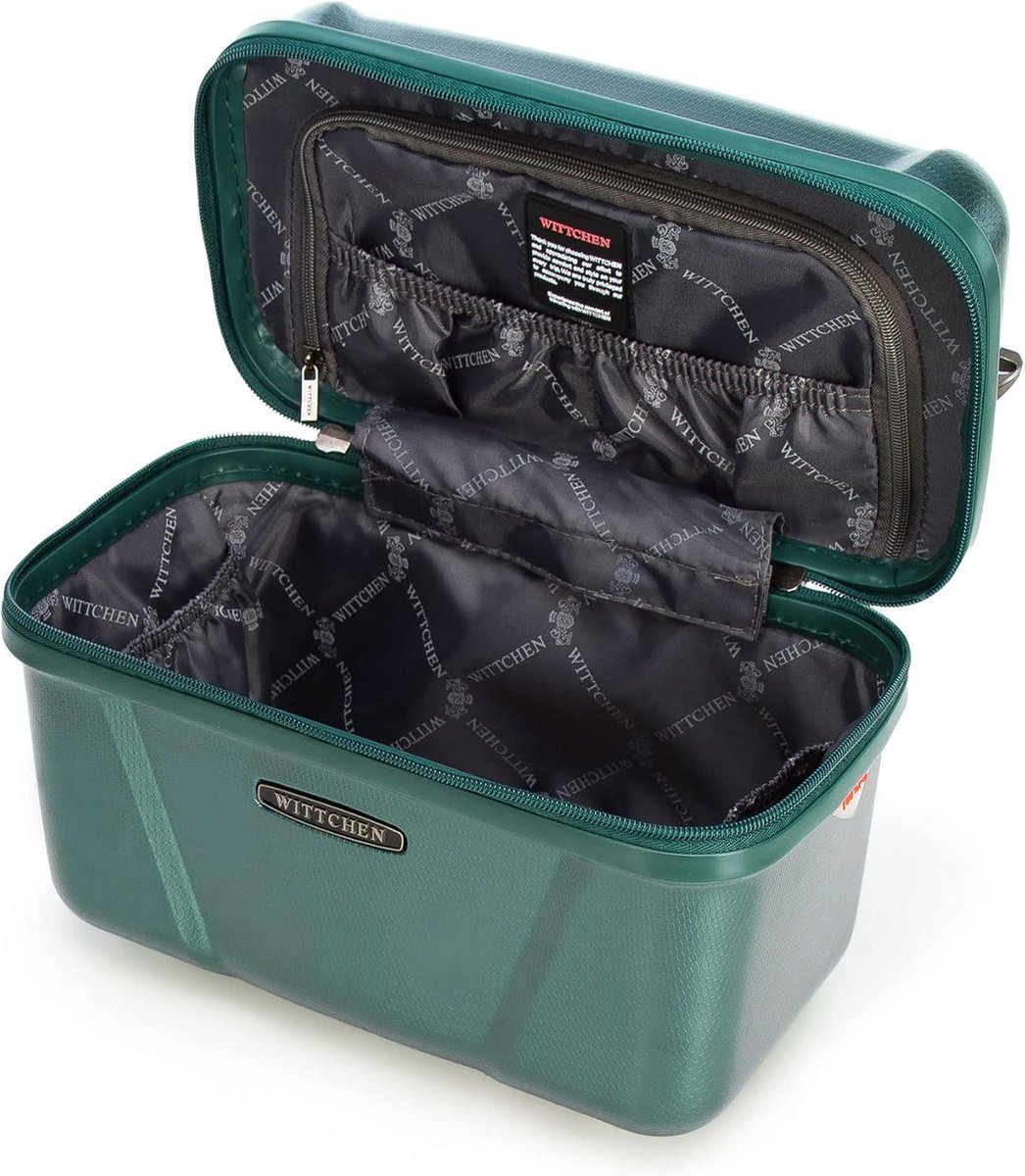 Explorer Line Travel Case Sturdy Polycarbonate TSA Combination Lock 4 Wheels Telescopic Handle - WITTCHEN visagie trolley