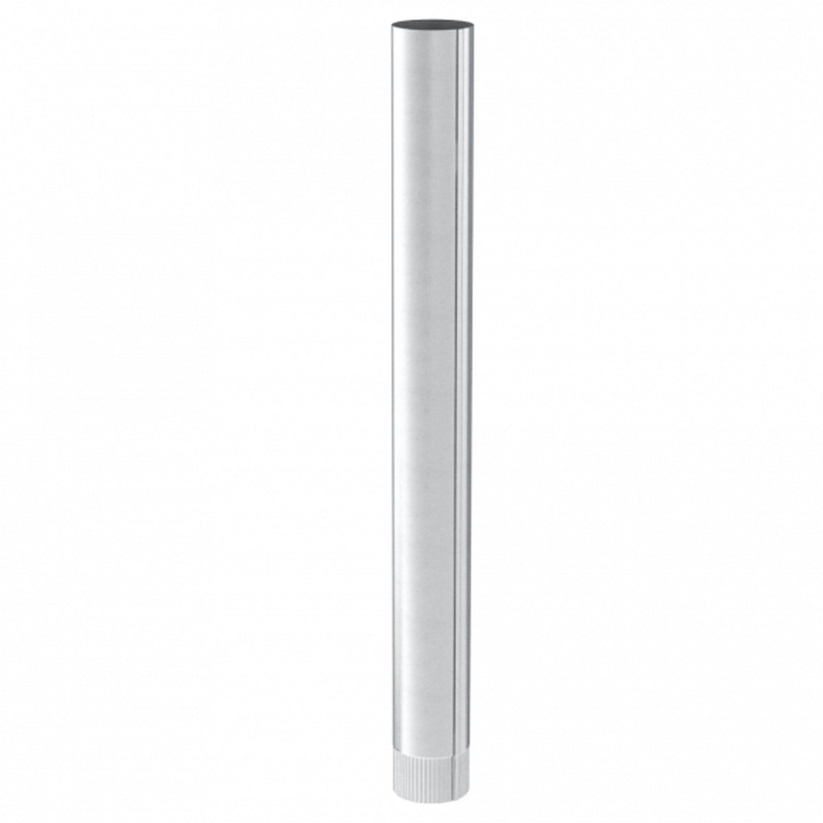OPSINOX GALVA Kachelbuis enkelwandig 1M (B1000) Galva Ø92mm