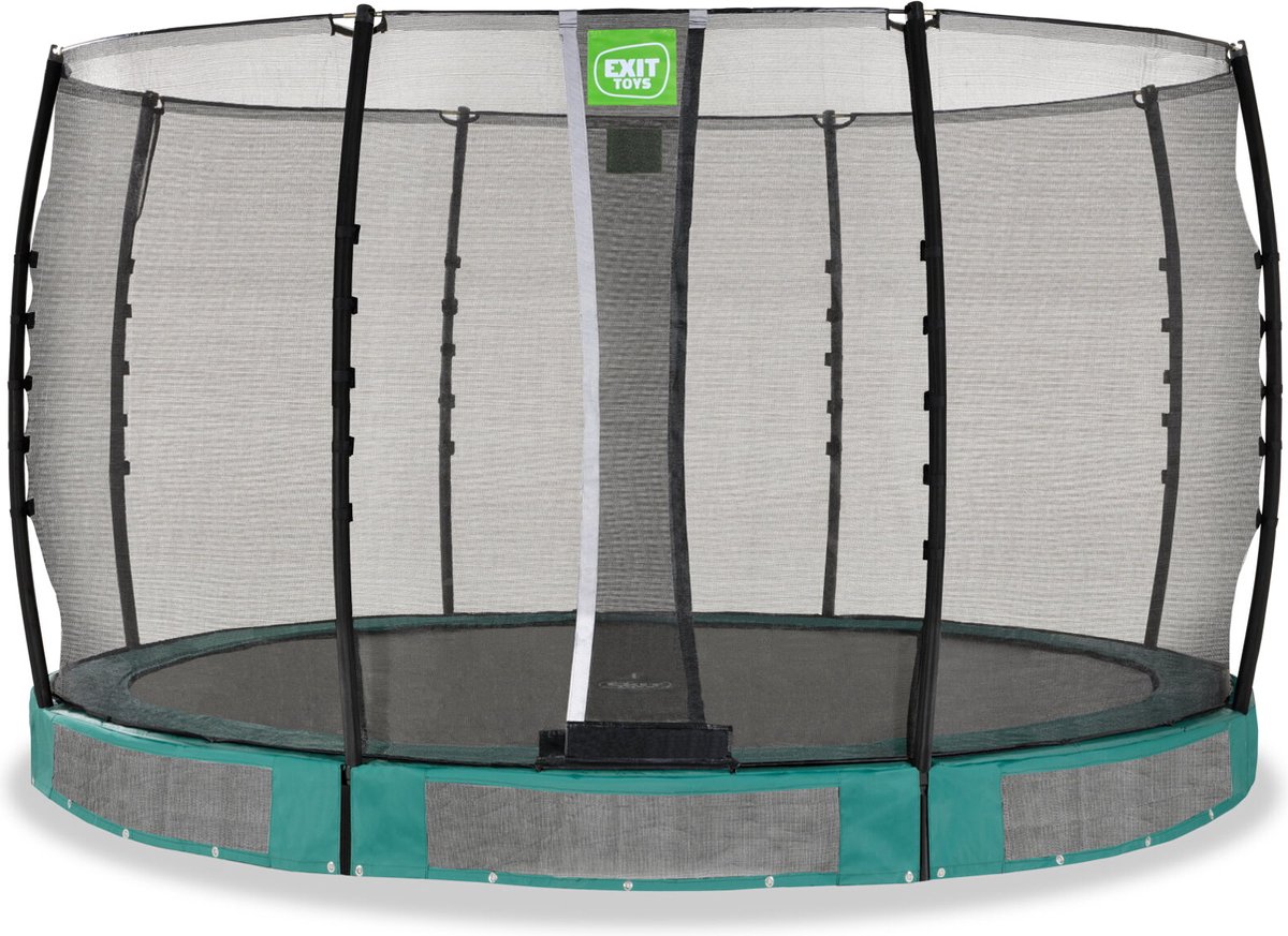 EXIT Allure Classic inground trampoline rond ø366cm - groen