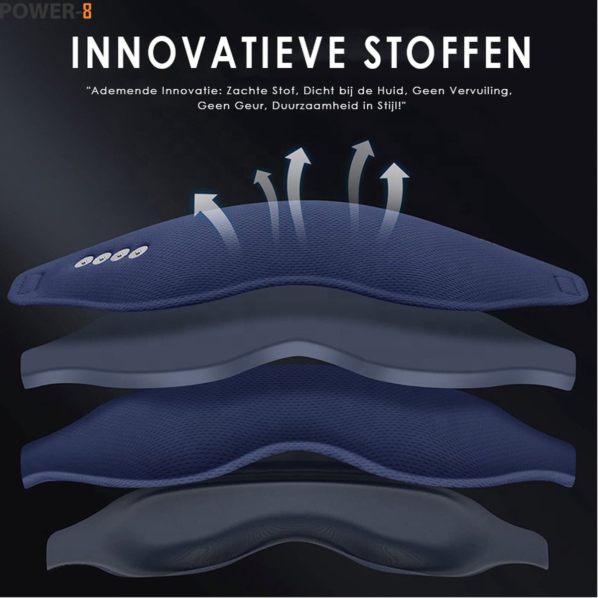 Onbekend Power-8 Eye Wellness: smart oogmassage met warm/koud thumbnail 6