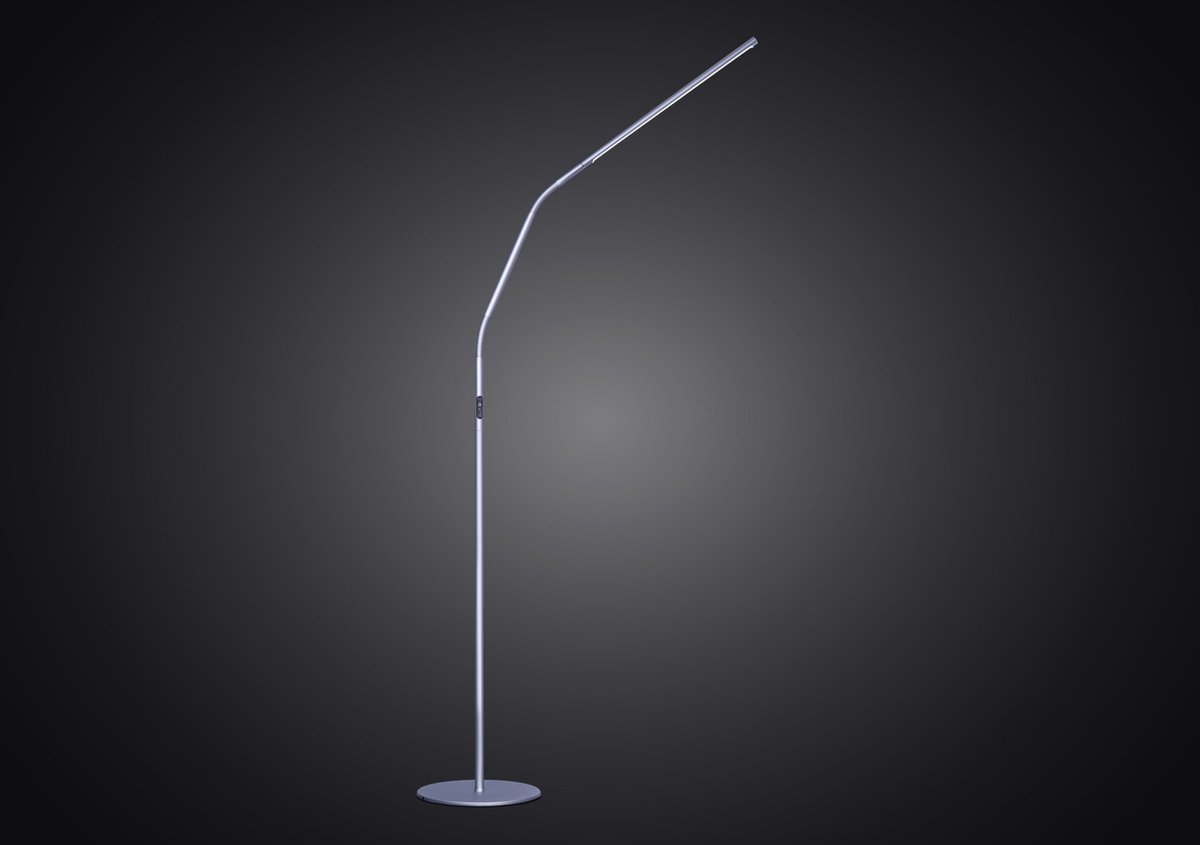 Daylight Slimline 4 E35219 - staande vloerlamp - dimbare led daglicht verlichting - in hoogte verstelbaar - Ice Grey