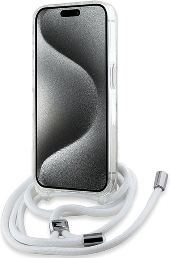 Karl - Lagerfeld - Coque IML Choupette Head&Cord MagSafe pour iPhone - 15 - Pro - Max - transparente
